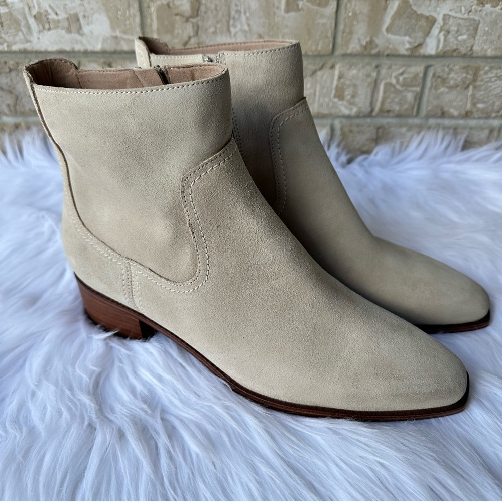 Cole Haan Cream Ankle Booties - Picture 7 of 13